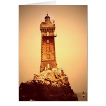 Ancient Lighthouse Greeting Card