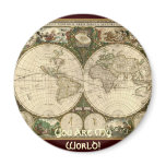 Ancient Map Series Refrigerator Magnets