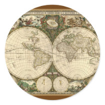 Ancient Map Series Sticker