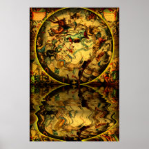 Ancient Maps-1-Reflection Poster