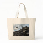Ancient Mayan Sun God Temple Canvas Bag