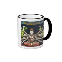 Ancient painted sculptures in Shuanglin Mug