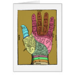 Ancient Palm Reading Chart cards