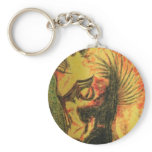 ancient persian horse head key chain