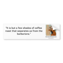 Ancient Portland Bumper Sticker: Coffee Roast