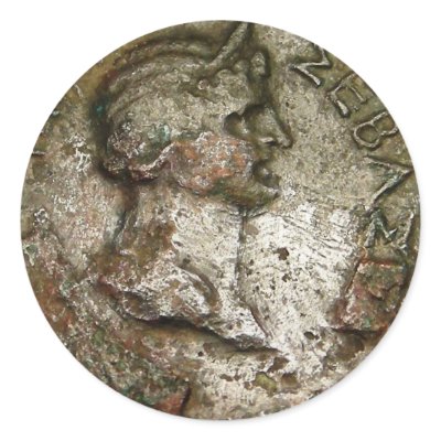 Ancient Roman Coin Stickers by shelbysemail2