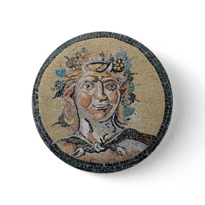 Ancient Roman Satyr Mosaic by ShovelTest
