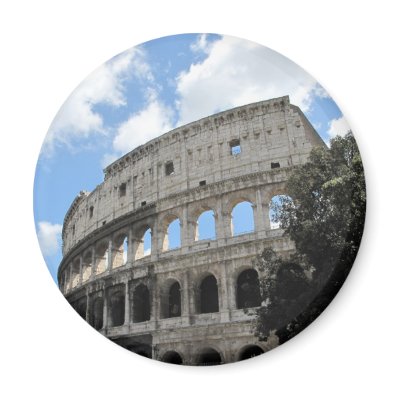 Ancient Rome Colosseum Fridge Magnet by gothicarts