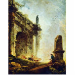 Ancient Ruins By Robert Hubert photo sculptures