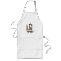 Ancient Sicily Agrigento Ruins Apron