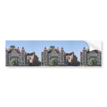 Ancient Stone Building In Helsinki Bumper Stickers