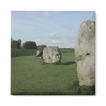 Ancient Stone Circle. Avebury, Wiltshire, England. Fridge Magnet