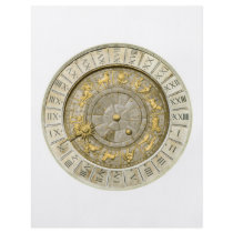 Ancient Venice clock Personalized Flyer