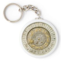 Ancient Venice clock Keychain