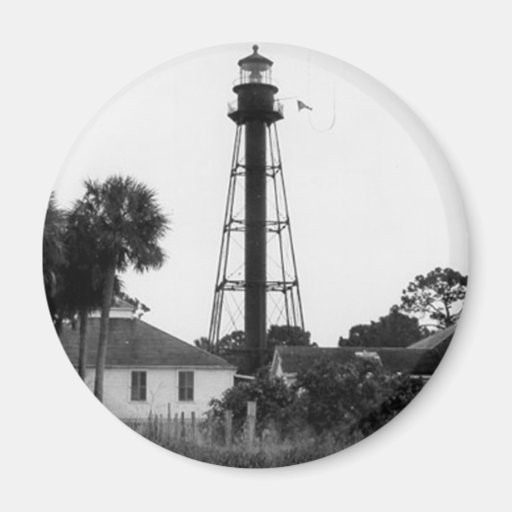 Anclote Keys Lighthouse 2 Refrigerator Magnets