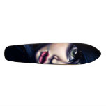 "And A Shadow Falls On Half Her Face"  Deck Skate Board