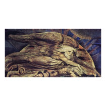 And Elohim Created Adam By William Blake Photo Card Template
