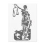 ...and justice for all post cards