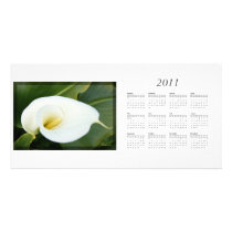 And lilies white... Calender 2011 Photo Cards