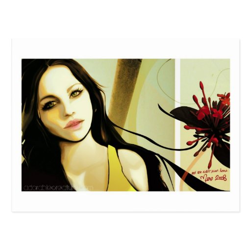 And She Didnt Even Know Postcard
