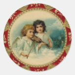 And The Angels Sing - Holiday Sticker