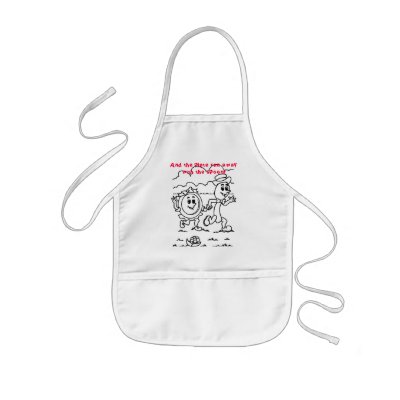 And the plate ran away with the spoon! aprons by splashartworks2x