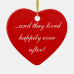 ...and they lived happily ever after! christmas ornaments
