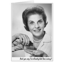 "And you say I've already had how many?" Card