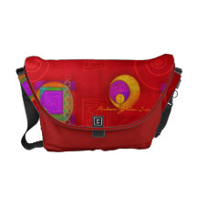Andean Abstract Bolsa De Mensajeria