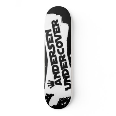 Andersen Undercover Skateboard by AUClothing