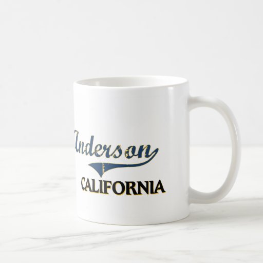 Anderson California City Classic Mugs