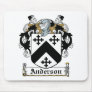 Anderson Family Crest Mouse Mat