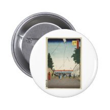 Ando Hiroshige Sheet The Kasuma-ga seki Outpost Pin