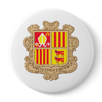 Andorra Coat of Arms Button