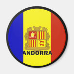 Andorra Roundel quality Flag Magnet