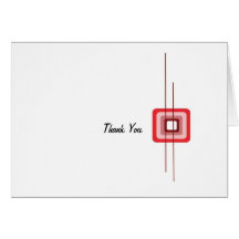 Andorra Thank You: Cinnamon Greeting Card