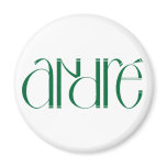Andre dark green Magnet