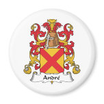 Andre Family Crest Magnet