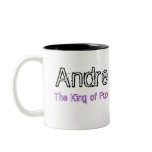 Andre: The King of Pup mug!