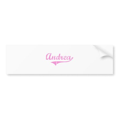 Andrea Classic Style Name by nameshirt