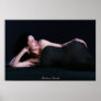 Andrea Gerak Black Portrait Poster
