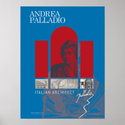 Andrea Palladio Poster by italiaposters
