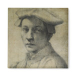 Andrea Quaratesi Portrait by Michelangelo Fridge Magnets