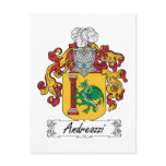 Andreozzi Family Crest Postcards