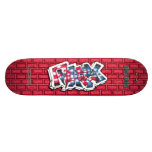 Andrew 02 ~ Custom Graffiti Art Pro Skateboard