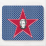 Andrew Jackson Star with Star Background Mousepad