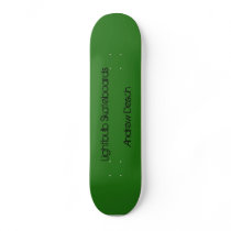 Andrew's Lightbulb Blank Skate Decks