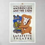 Androcles & The Lion 1939 WPA posters