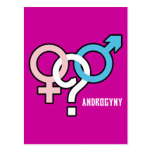 Androgyny Post Card