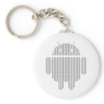Android---Ascii black keychains
